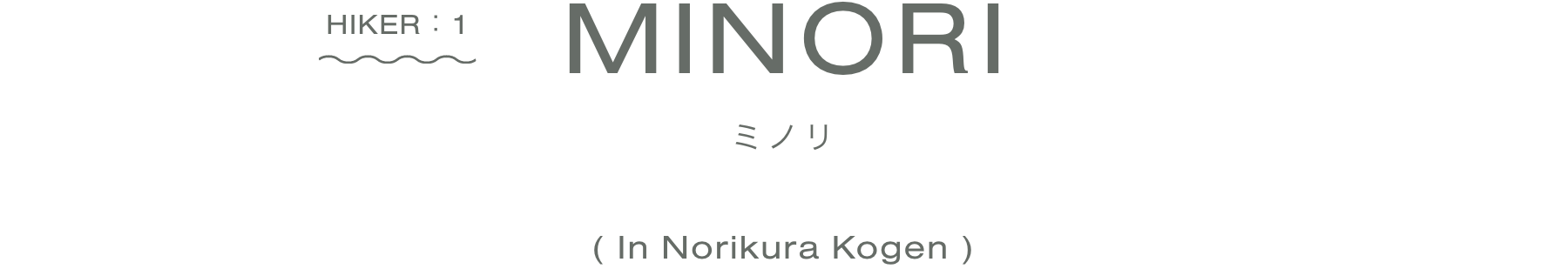 MINORI